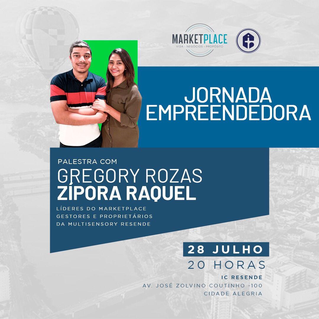 MARKETPLACE REÚNE EMPRESÁRIOS NA ‘IGREJA DA CIDADE’ EM RESENDE,RJ