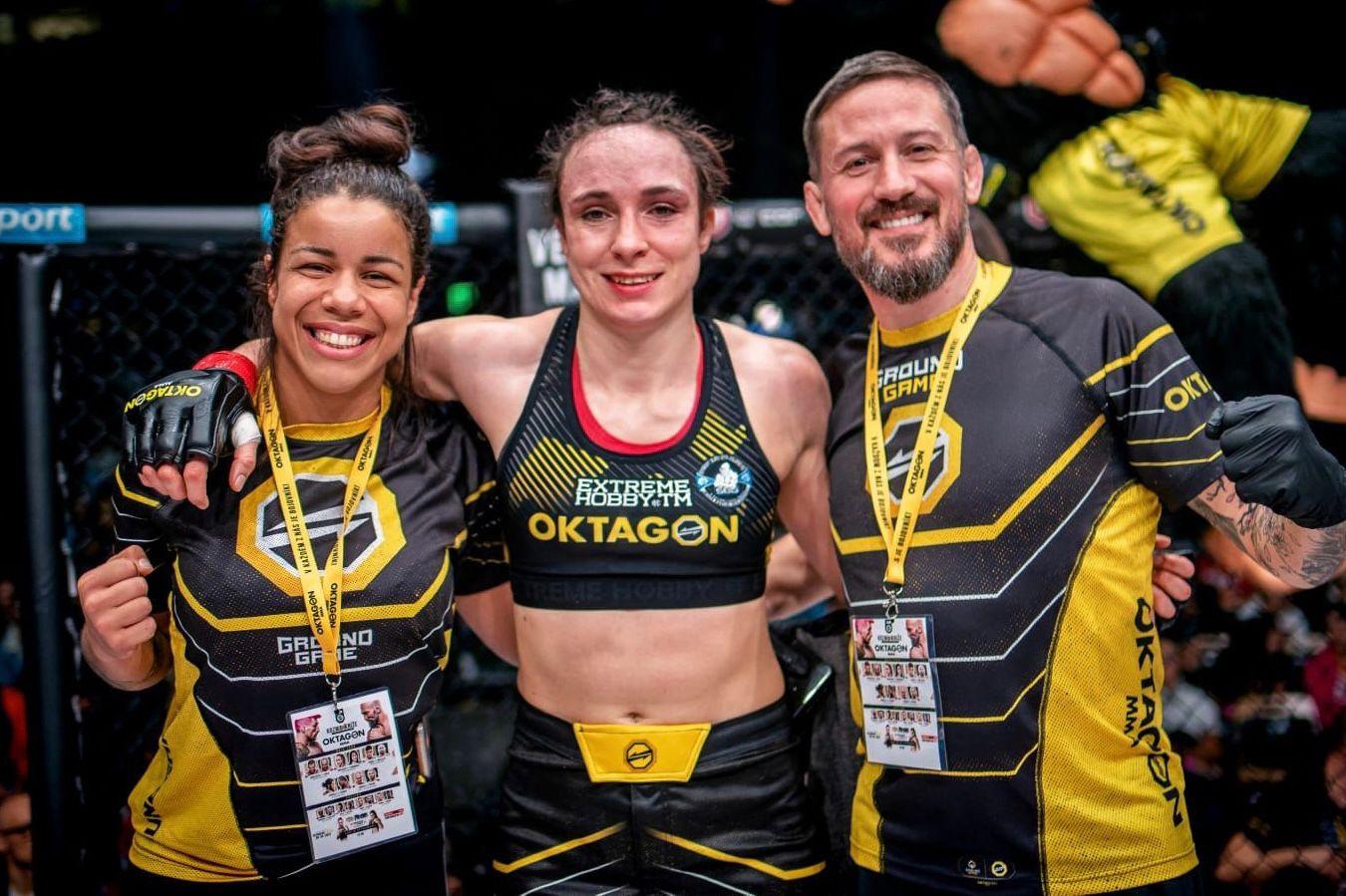 JAQUELINE ALMEIDA (SUZANO-SP) ESTREIA NO UFC 2023 COMO TREINADORA DE ATLETA DA REPÚBLICA TCHECA