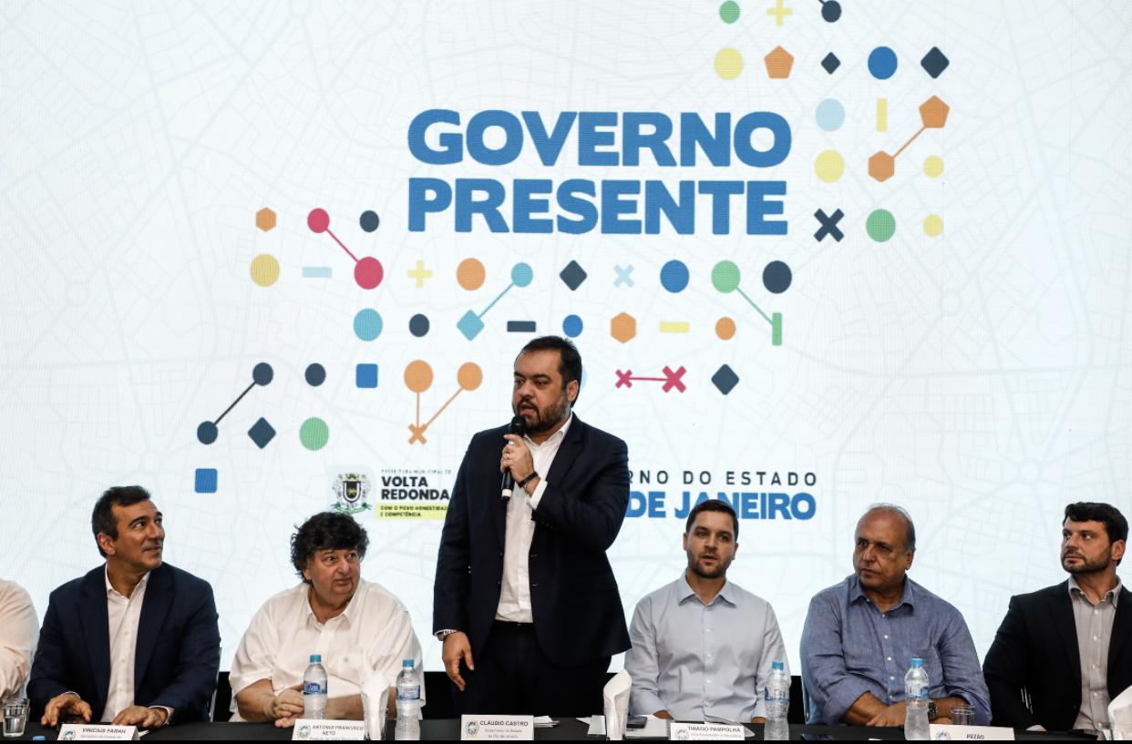 CLAUDIO CASTRO INICIA EM VOLTA REDONDA A ‘CARAVANA’ DO GOVERNO PRESENTE PELO INTERIOR