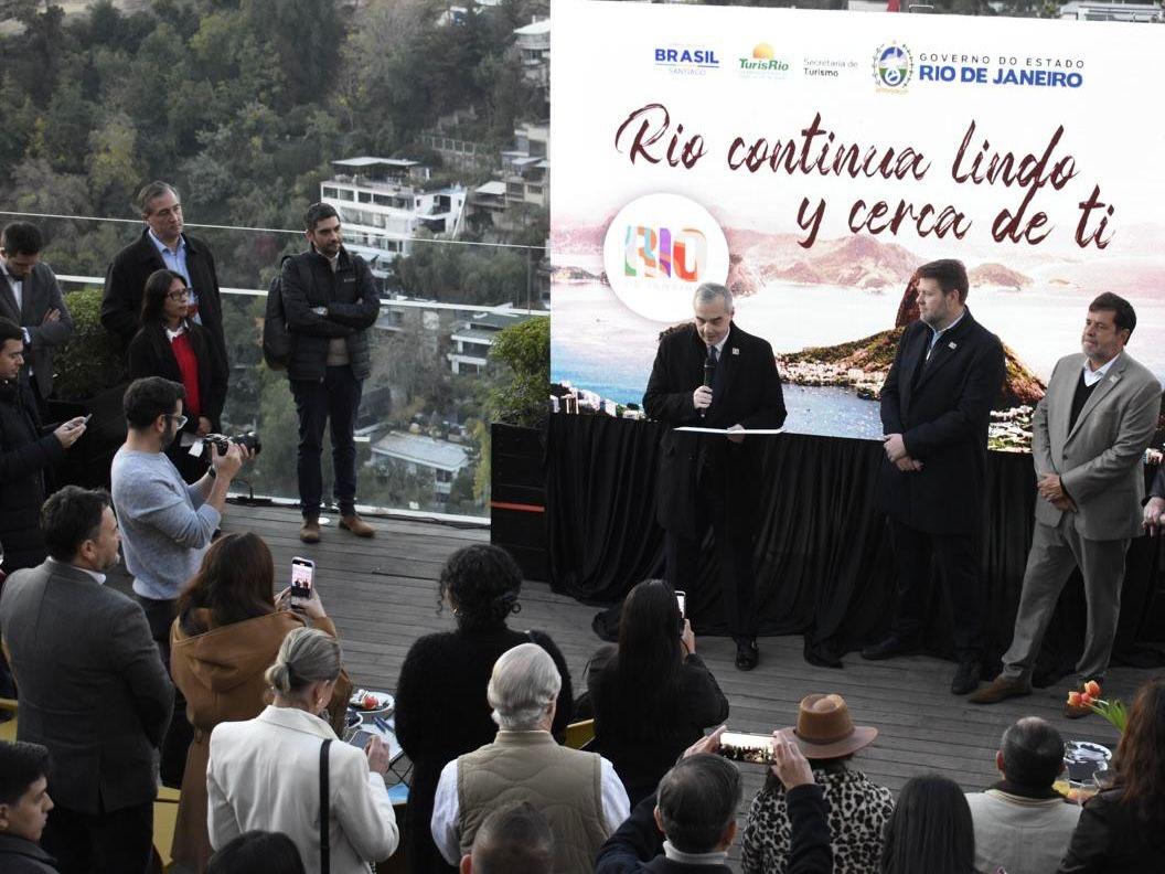 SECRETARIA ESTADUAL DE TURISMO LEVA ROADSHOW “RIO CONTINUA LINDO Y CERCA DE TI” PARA O CHILE