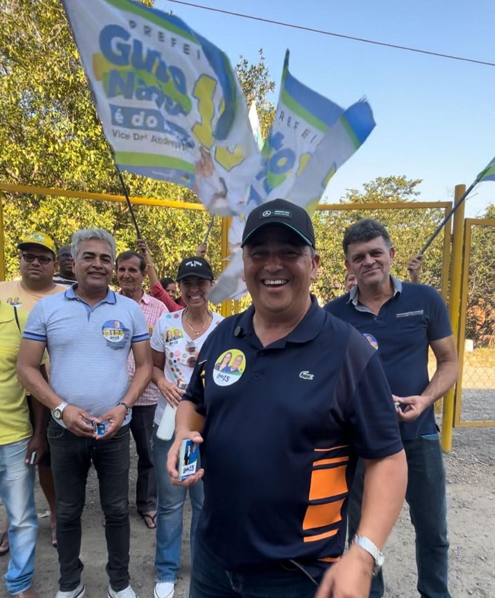PINHEIRAL EM CAMPANHA: GUTO NADER AVALIA AÇÕES DE CAMPANHA E DIZ QUE “A POPULAÇÃO QUER MUDANÇA”