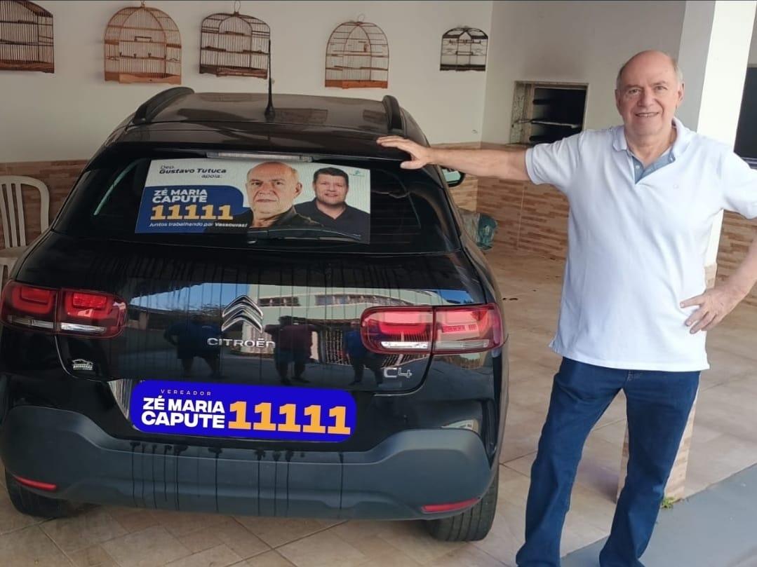 VASSOURAS: ZÉ MARIA CAPUTE LANÇA SUA CAMPANHA COM O APOIO DO DEPUTADO GUSTAVO TUTUCA