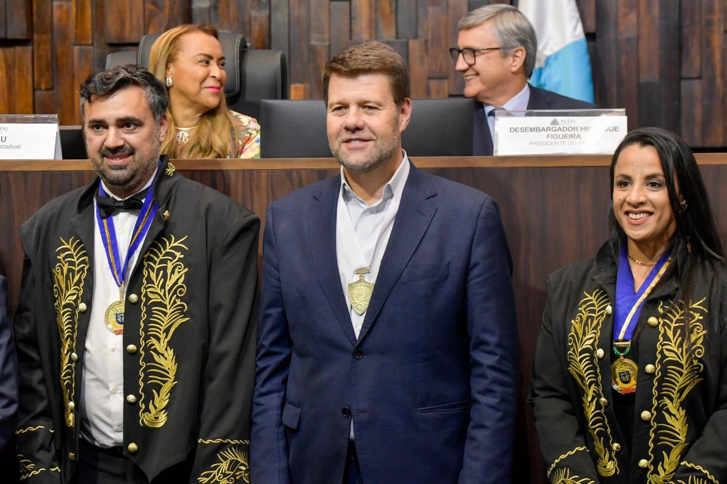 GUSTAVO TUTUCA É HOMENAGEADO NA ASSEMBLEIA LEGISLATIVA DO RIO DE JANEIRO