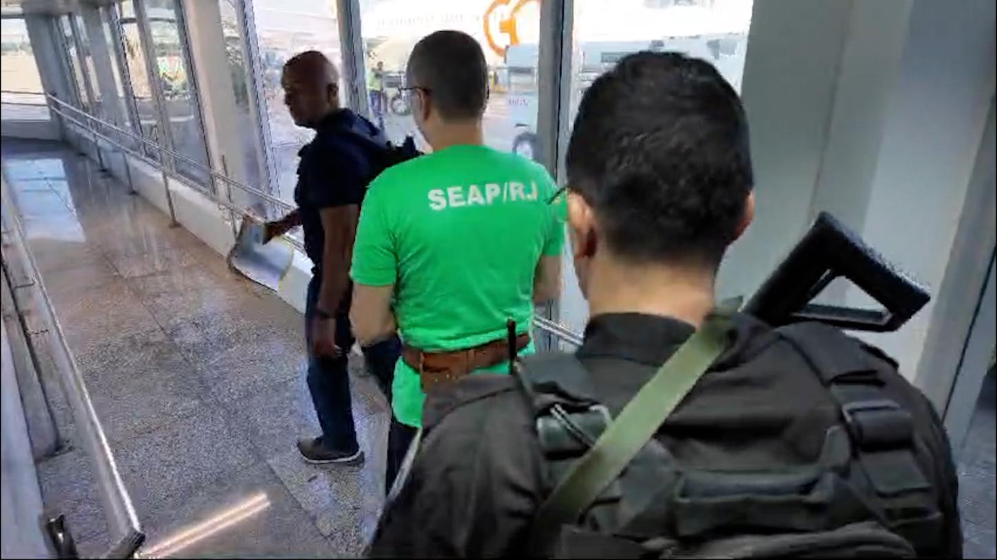 RIO DE JANEIRO: GOVERNO DO ESTADO TRANSFERE TRAFICANTE CONDENADO A 73 ANOS DE PRISÃO PARA PRESÍDIO FEDERAL