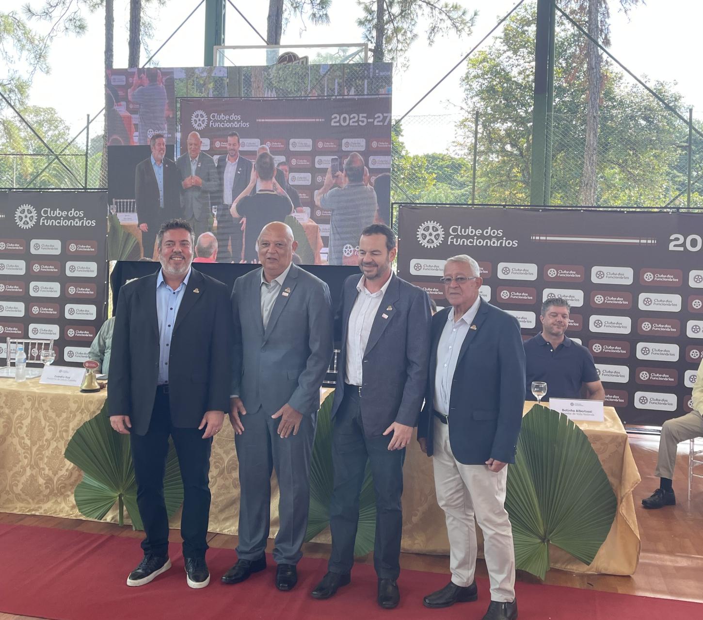 ALEX RIBEIRO ASSUME PRESIDÊNCIA DO CLUBE DOS FUNCIONÁRIOS EM VOLTA REDONDA