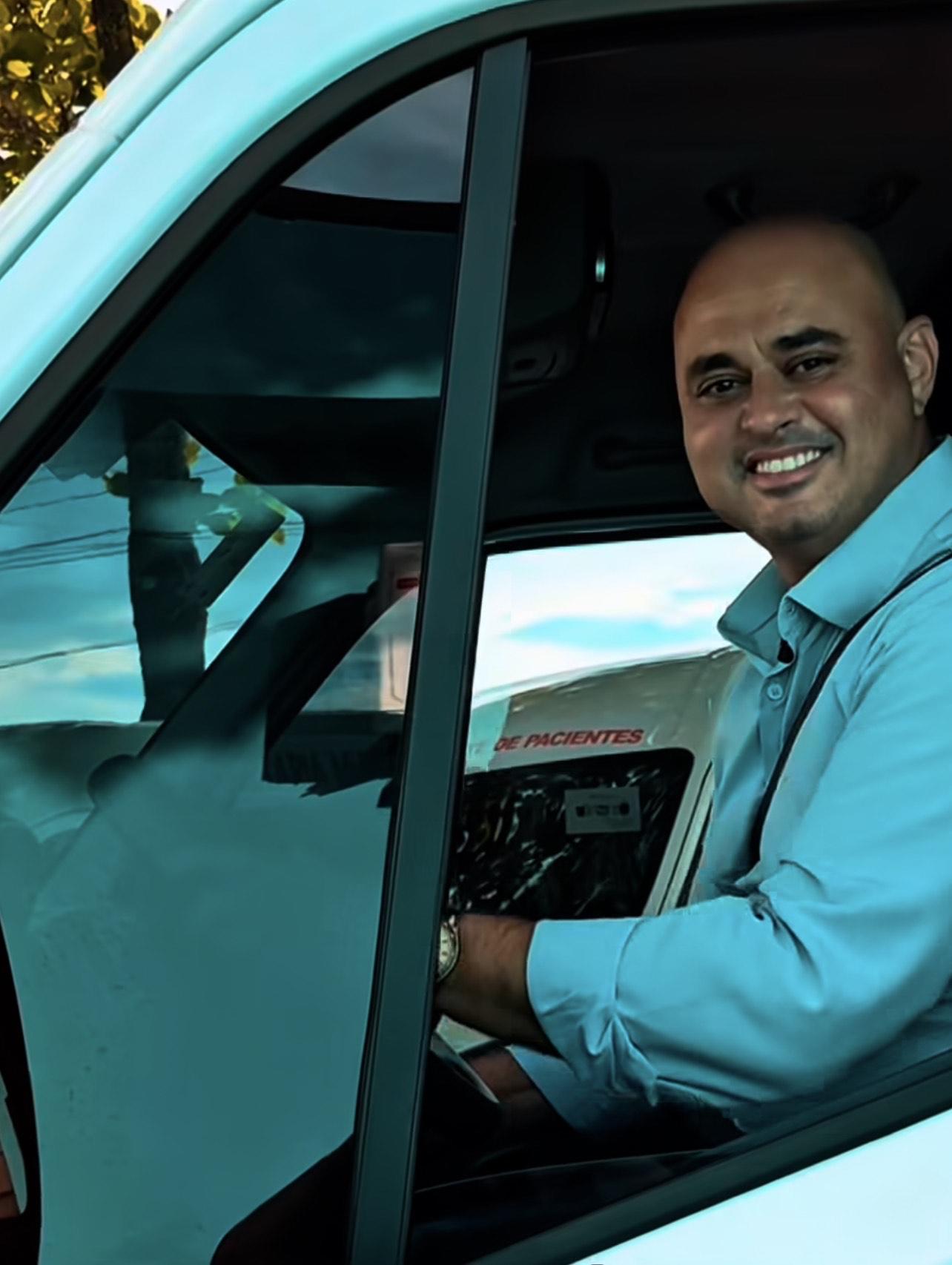 Jonas Dico - 24 anos Motorista da Saúde 