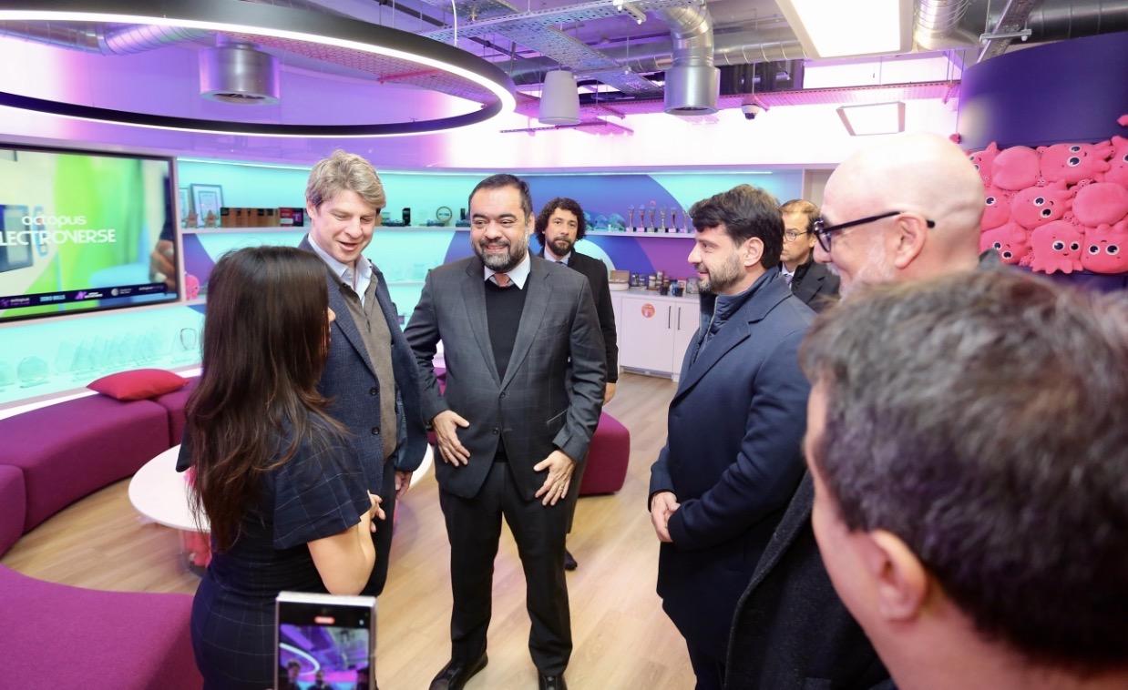 Cláudio Castro na Europa