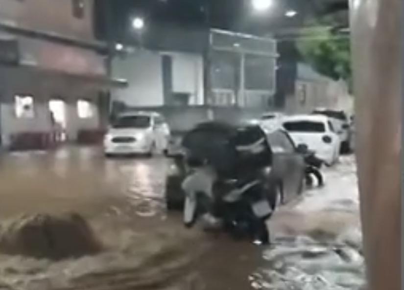 Chuvas fortes no Interior Fluminense