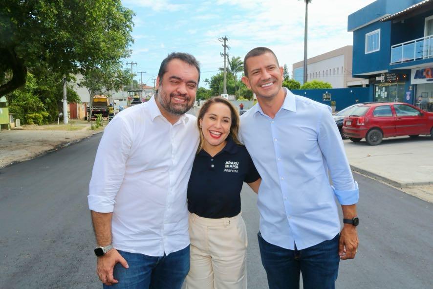 Castro e Daniella / Inaugurações Araruama