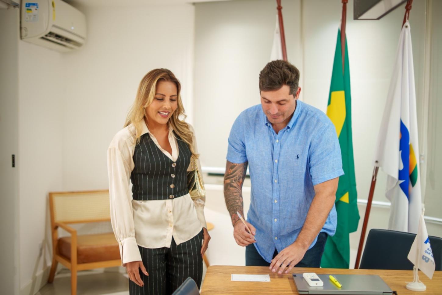 Tayane Gandra é filiada ao PSDB