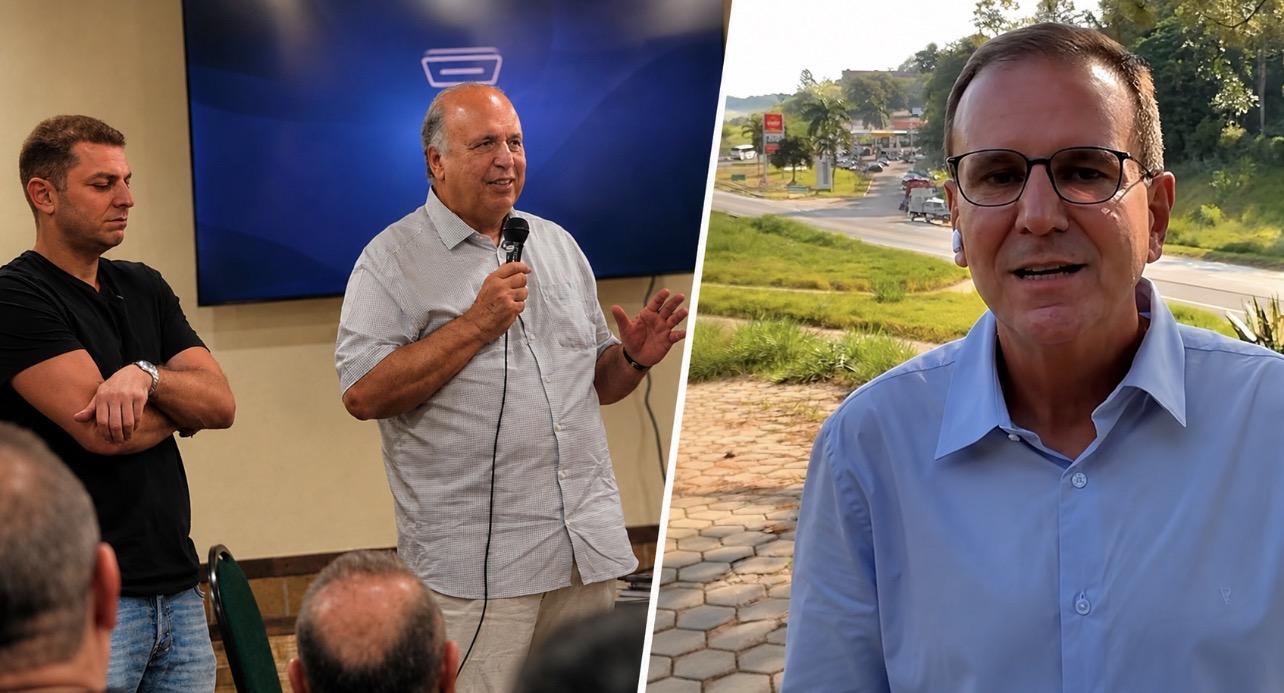 Eduardo Paes cumpre agenda política no Sul Fluminense e também participa de lançamento de pré-candidatura de Betão Pezão