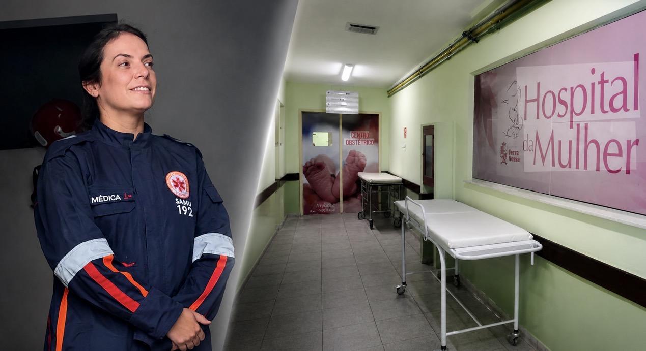 Socorristas do Samu realizam parto de emergência em Barra Mansa durante a madrugada