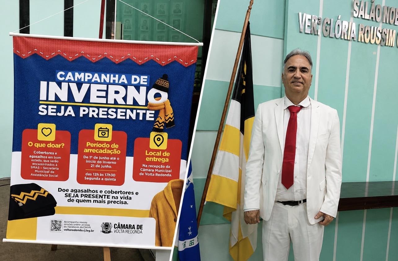 Câmara de Volta Redonda prorroga Campanha de Inverno 