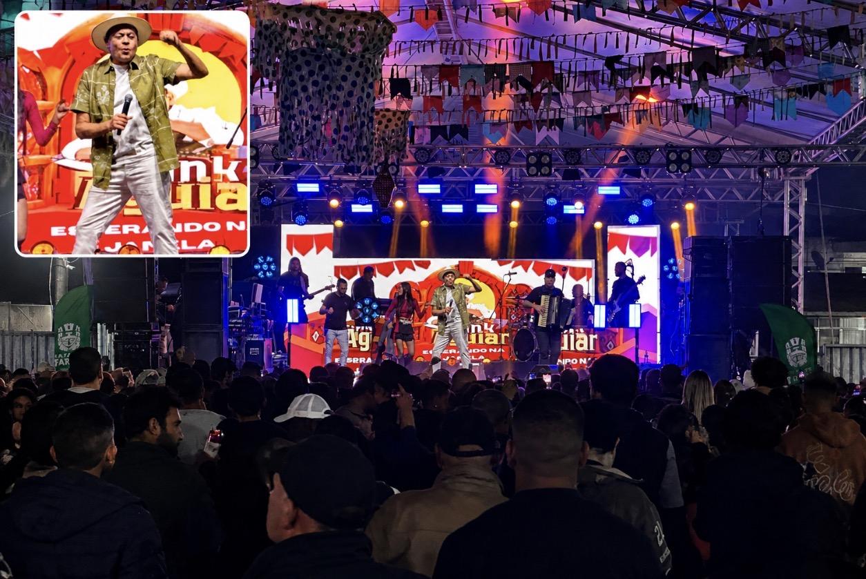 Frank Aguiar atrai multidão e encerra Festival Nordestino de Itatiaia