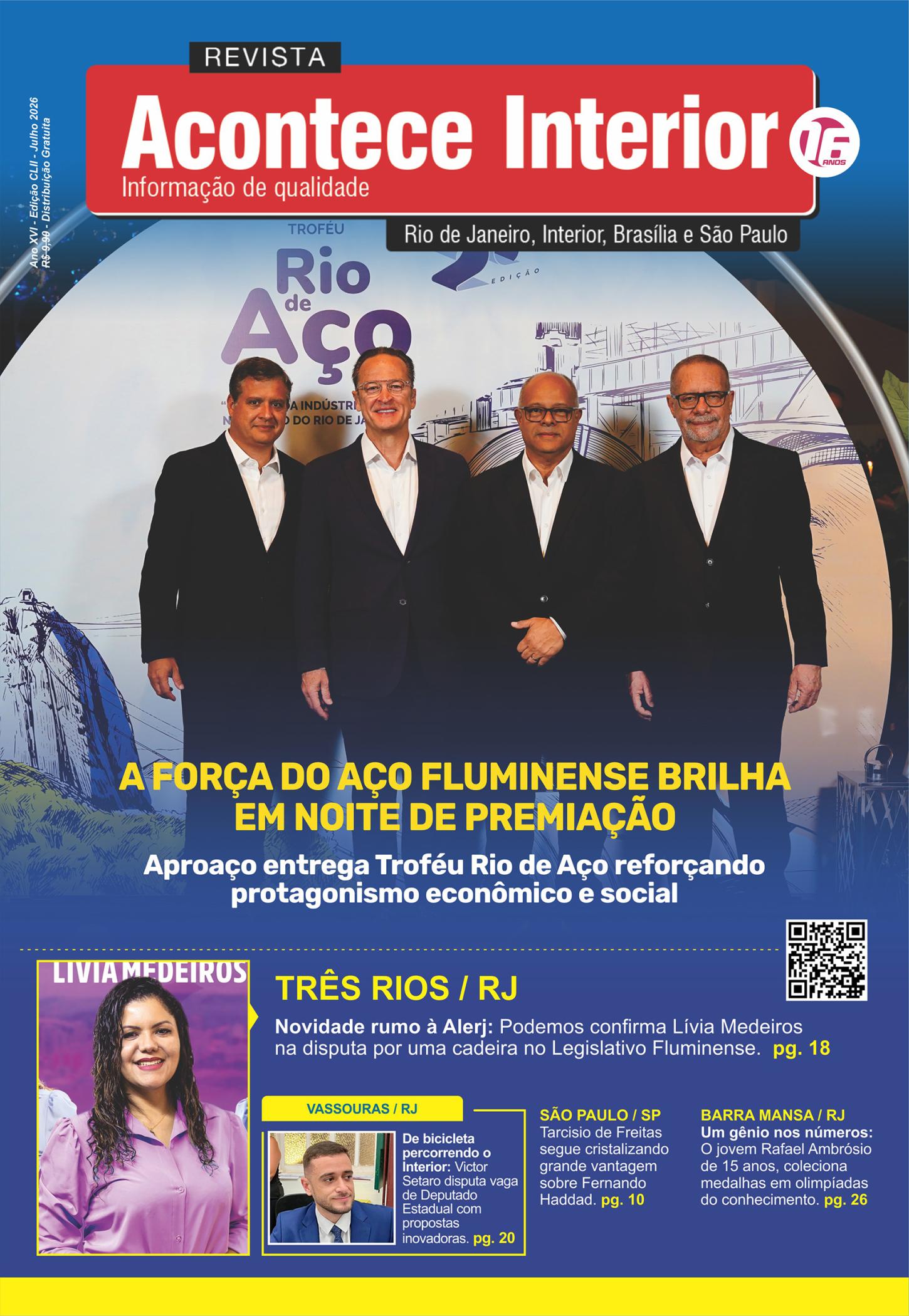 Capa da Edição de julho 2026