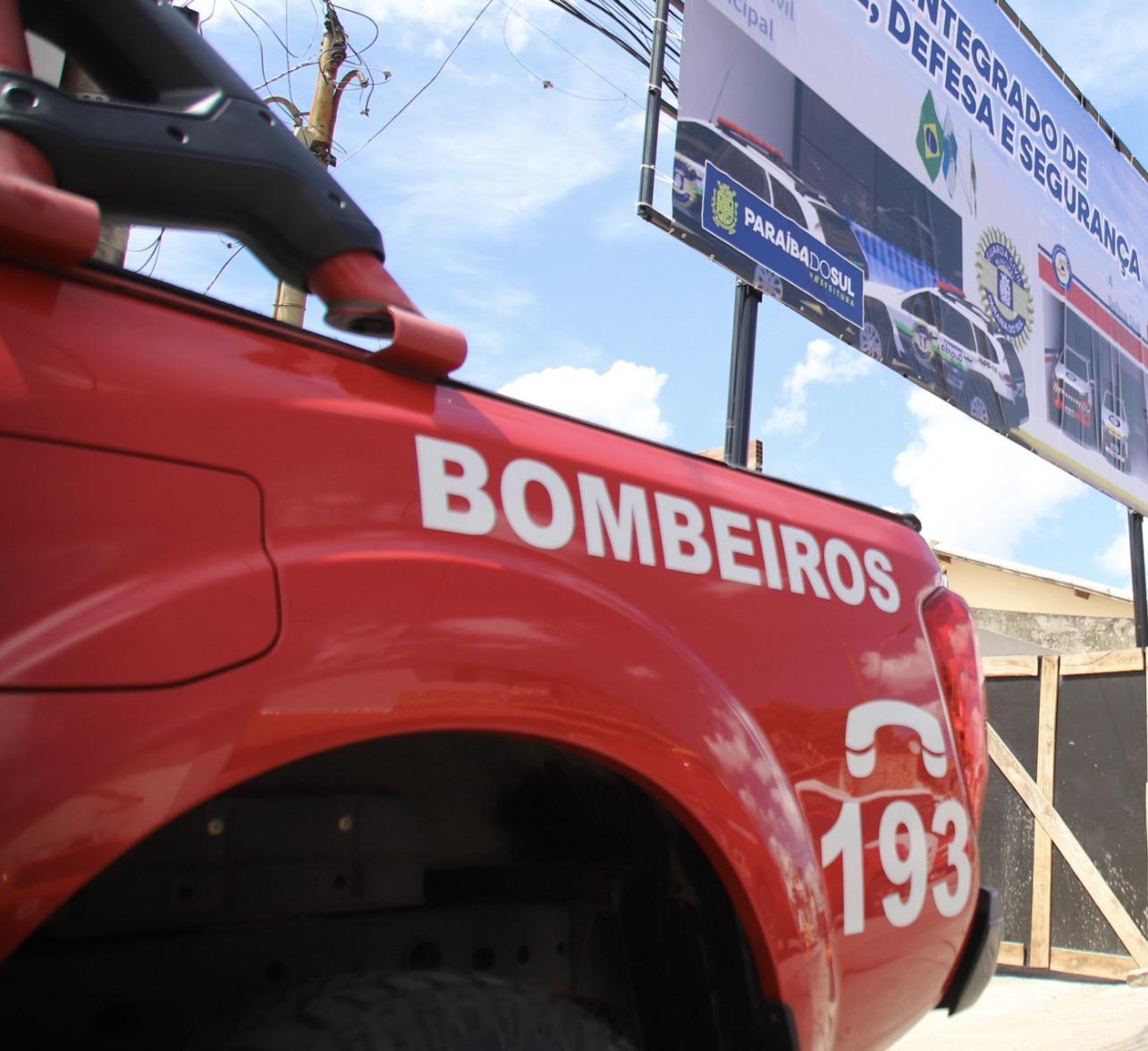 Sede dos Bombeiros em Paraíba do Sul