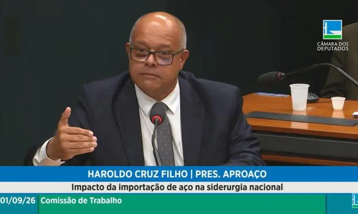 Aproaço pede maior proteção à indústria do aço nacional em audiência pública em Brasília