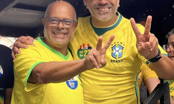 Caminhada reúne lideranças e marca ato em apoio a Flávio Bolsonaro em Valença
