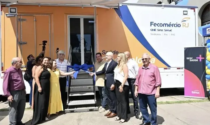 Fecomércio RJ, por meio do Sesc, inaugura Unidade Móvel de Oftalmologia em São João de Meriti