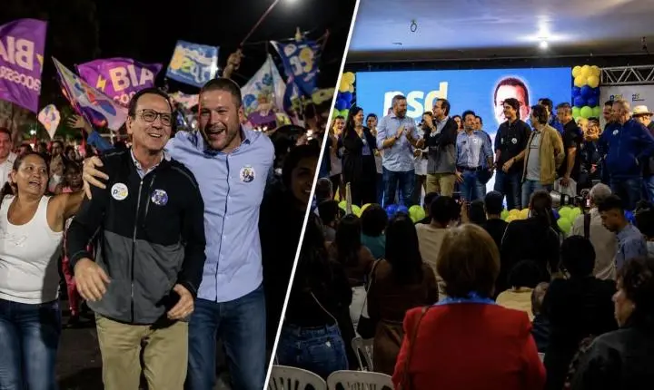 Filiação de Canelinha ao PSD atrai Eduardo Paes e mobiliza multidão em Paraíba do Sul