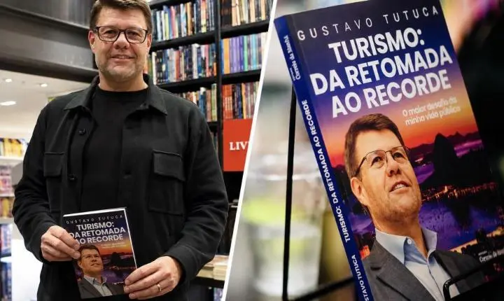 Gustavo Tutuca escolhe o Sul do Estado para o lançamento no interior fluminense de seu primeiro livro