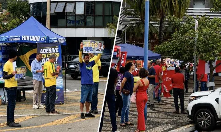 Largada eleitoral na maior cidade do Sul Fluminense revela polarização nacional e vácuo na corrida estadual