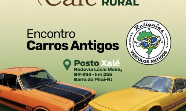 Posto Xalé em Barra do Piraí recebe a Feira do Produtor Rural do Vale do Café no dia 13/12
