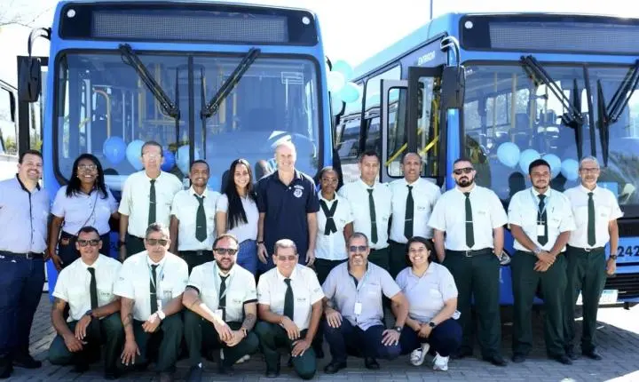 Resende reforça frota do transporte público com novos ônibus climatizados e ampliação de linhas